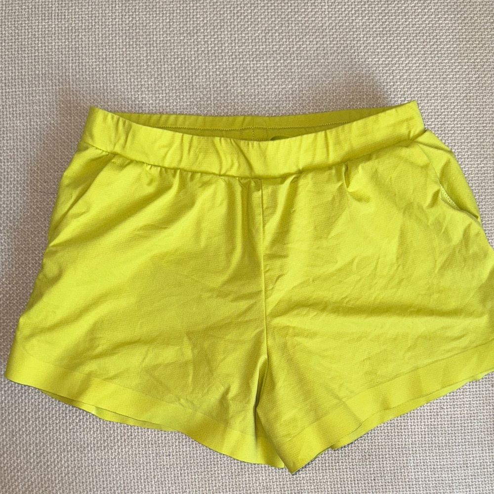 Uniqlo lime green Women's Athletic Shorts